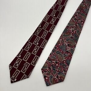 Oleg Cassini Tie‎ Lot Of 2
